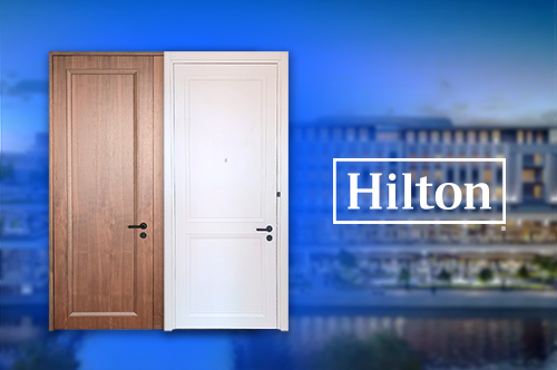 КЕЙС: двери для гостиничного комплекса Hilton в Минске